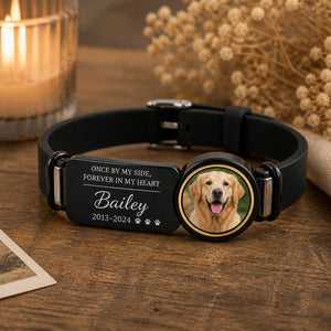 Pet Memorial Photo Bracelet — Once By My Side - Personalized Projection Bracelet bf9e356c-bcd1-43ef-a25c-f032e0a3b310.jpg