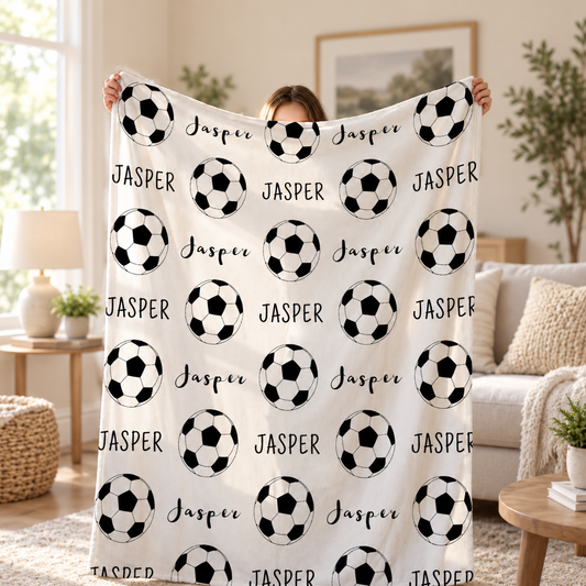 Personalized Soccer Blanket with Name,Custom Football Team Blanket,Sports Team Throw,Gift for Soccer Lovers, Unique Birthday Gift for Boys bfe046bc-6062-419a-a0f6-6506a85053cc-86b24a74-e270-436a-bac9-14f87fb0f586.png