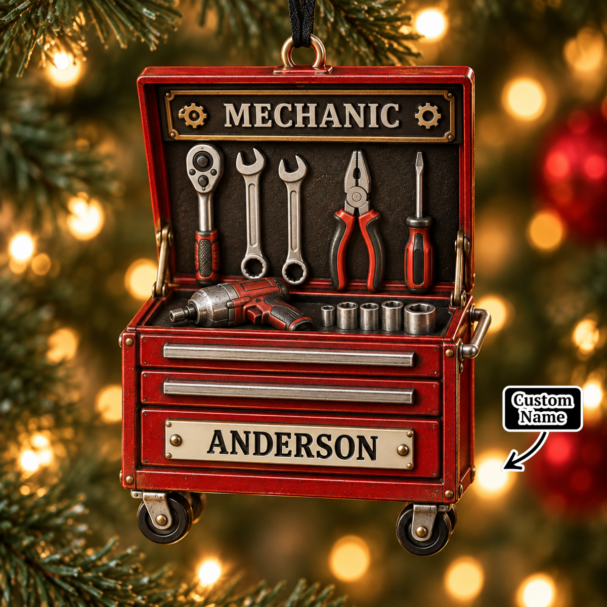 Personalized Mechanic’s Rolling Tool Chest Christmas Ornament | Special Gift for Auto Techs bff5ec64-ecb2-4517-8148-53569ffb025d-mockup-annotated-1790152422149.png