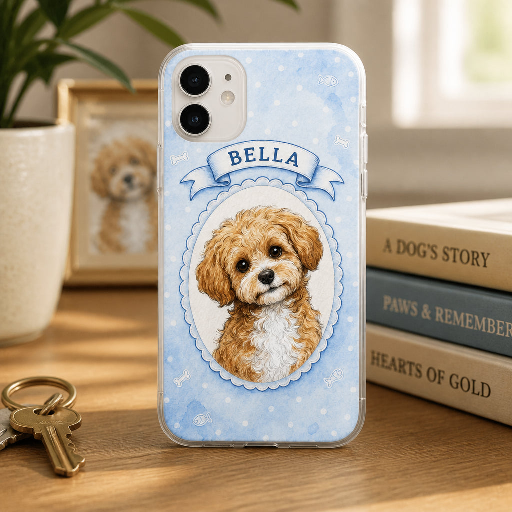 Custom Pet Portrait Phone Case – Cameo Watercolor Edition - Personalized Phonecase bff72154-58e6-4696-bdd7-fb287ff55652.jpg