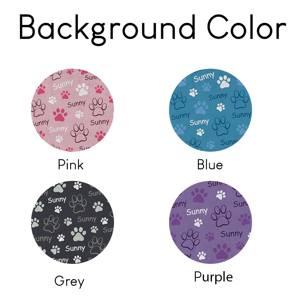 Personalized Dog Blanket, Customized Pet Blankets with Name Picture, Throw Blanket for Small Medium Large Dog Puppy Cat