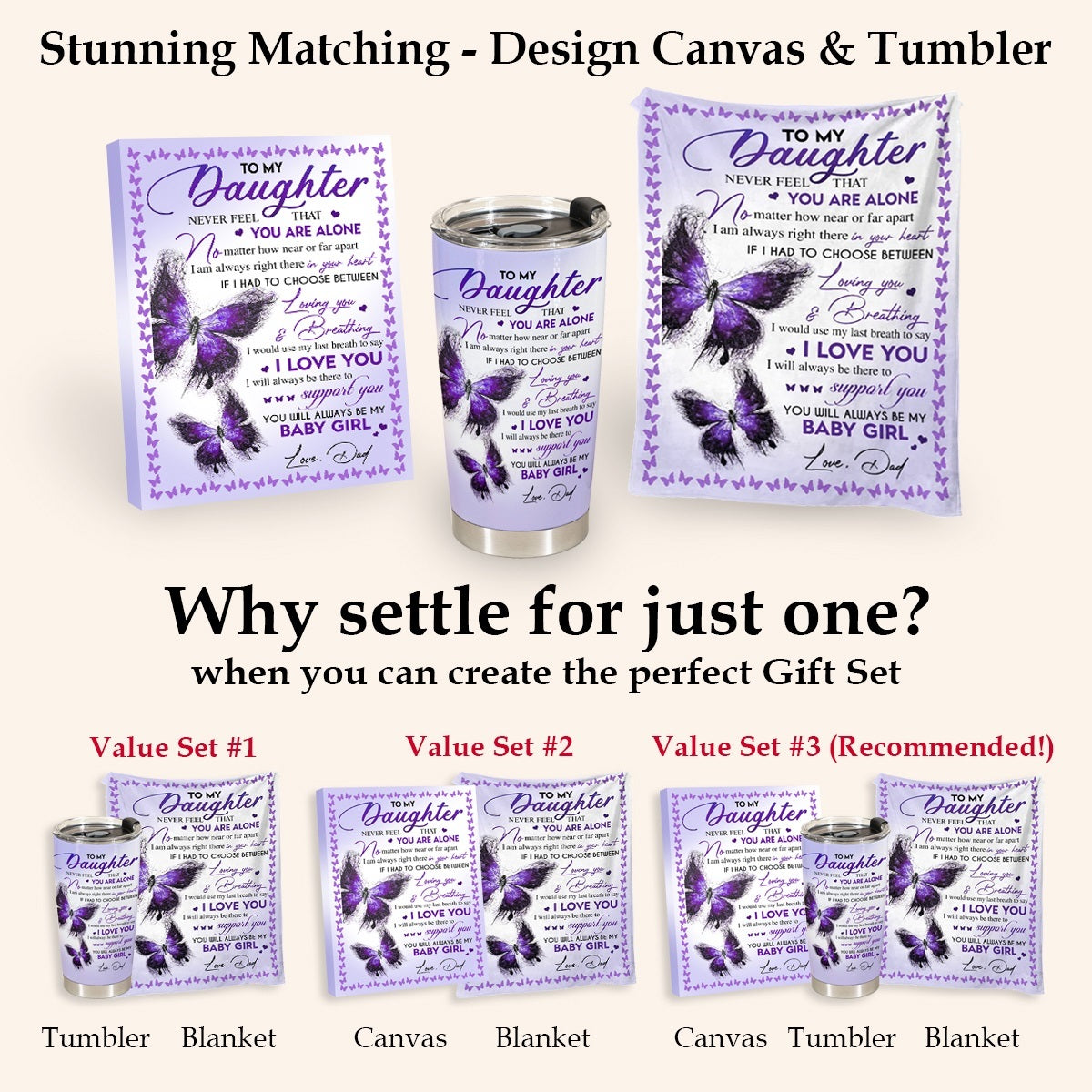 Best Valentine Gift For Husband, Deer To My Husband - Sometimes It's Hard to Find Words to Tell You Blanket Gift For Husband From Wife Birthday Gift Home Decor Bedding Couch Sofa Soft And Comfy Cozy blanket-value-set.jpg