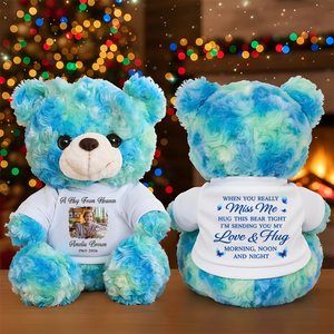 Cardinal A Hug From Heaven - Personalized Teddy Bear blue_7c40e6b5-af7e-420d-a363-28deebded033.png
