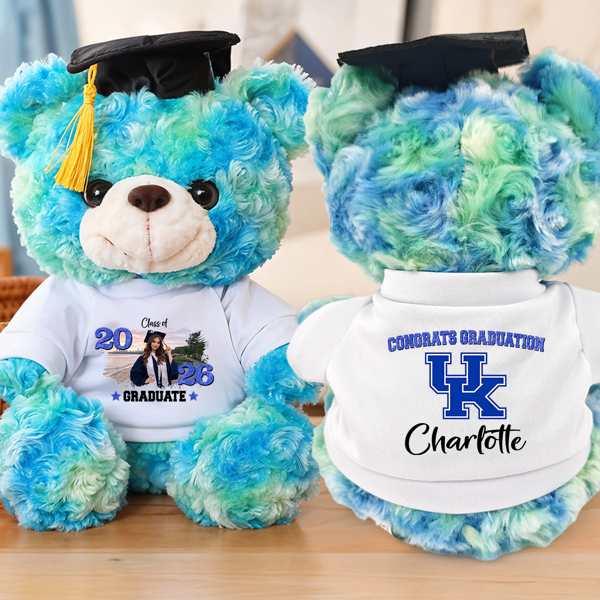 Personalized Graduation Teddy Bear Class Of 2026 Glitter blue_936b02d3-699a-4743-bd82-d339ff8dd857.png