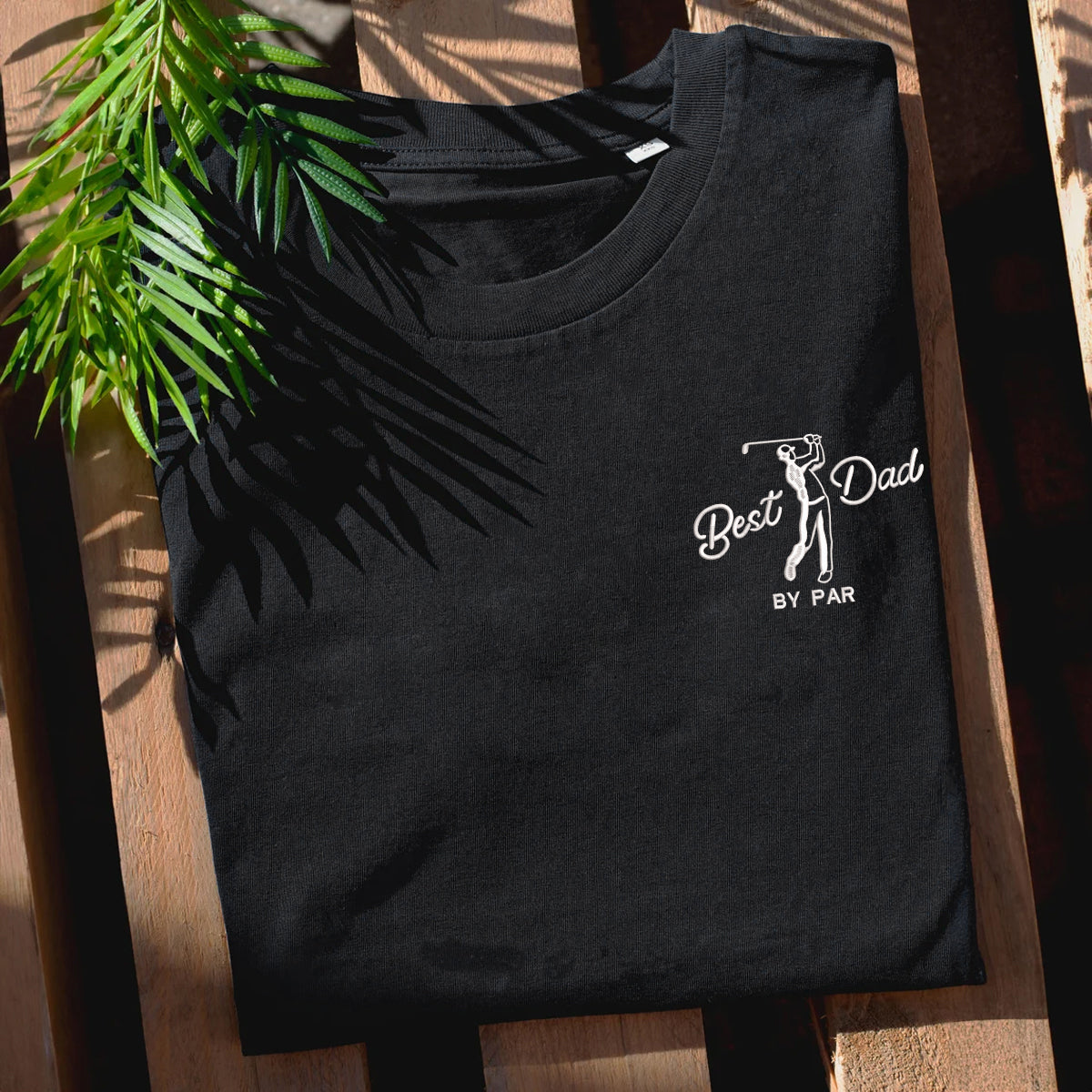 Embroidery Best Dad By Par Shirt, Dad Golf Shirt, Comfort Color, Fathers Day Gift, Embroidery Golf Tee, Daddy Birthday Gift, Golf Player Tee bn1.jpg
