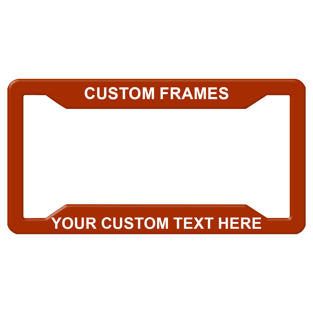 Personalized Heavy Duty License Plate Frame | Laser Engraved, No Decals Here! Custom Aluminum Car Tag Covers