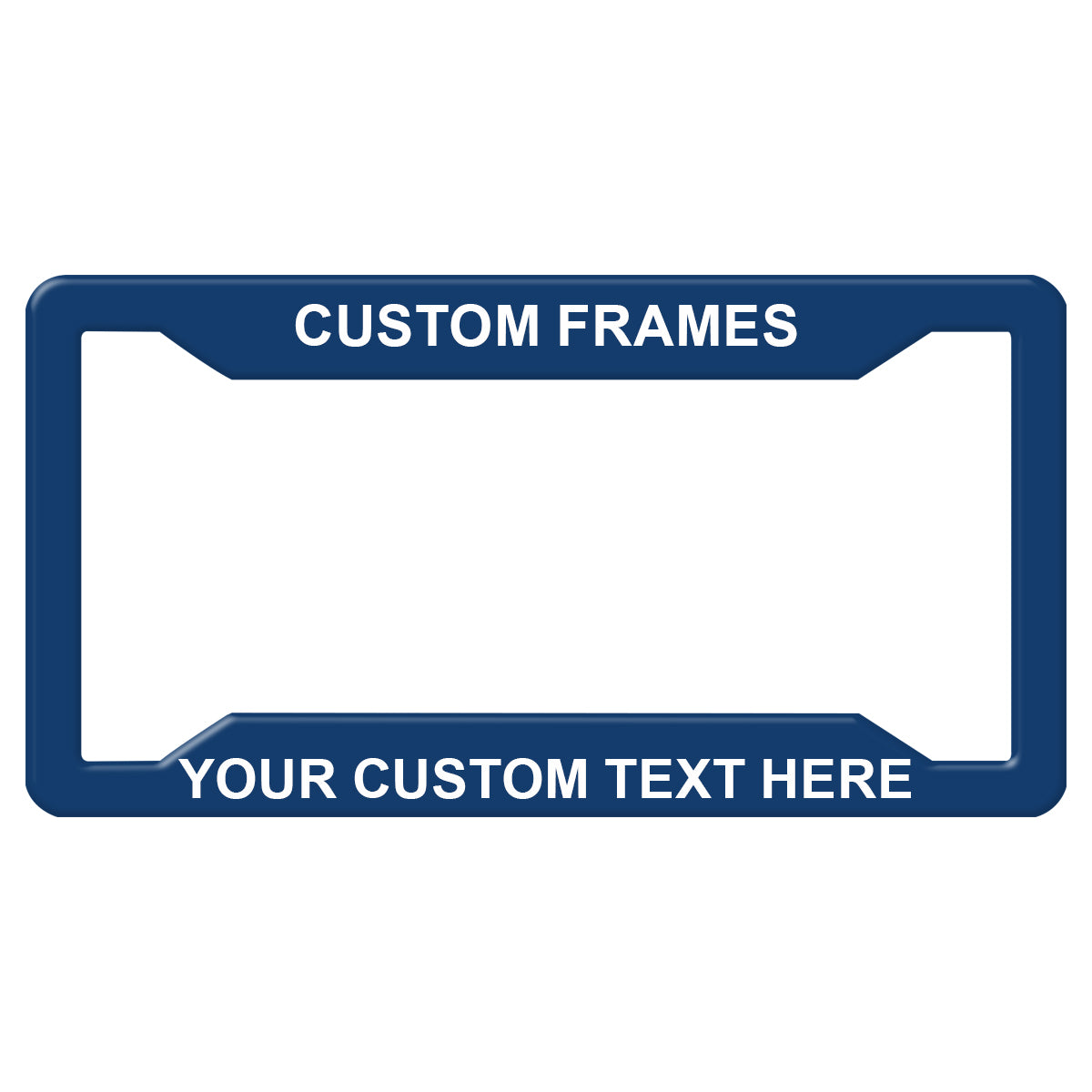 Personalized Heavy Duty License Plate Frame | Laser Engraved, No Decals Here! Custom Aluminum Car Tag Covers