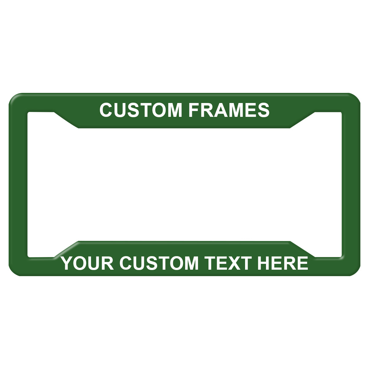 Personalized Heavy Duty License Plate Frame | Laser Engraved, No Decals Here! Custom Aluminum Car Tag Covers