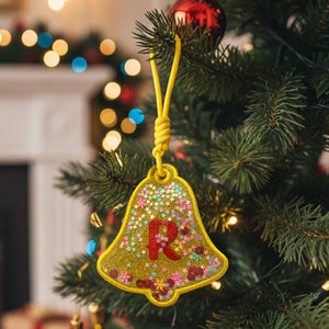 Personalized Embroidery Christmas Ornament - Perfect Gift For Family, Couple, Bestie, Christmas Gift