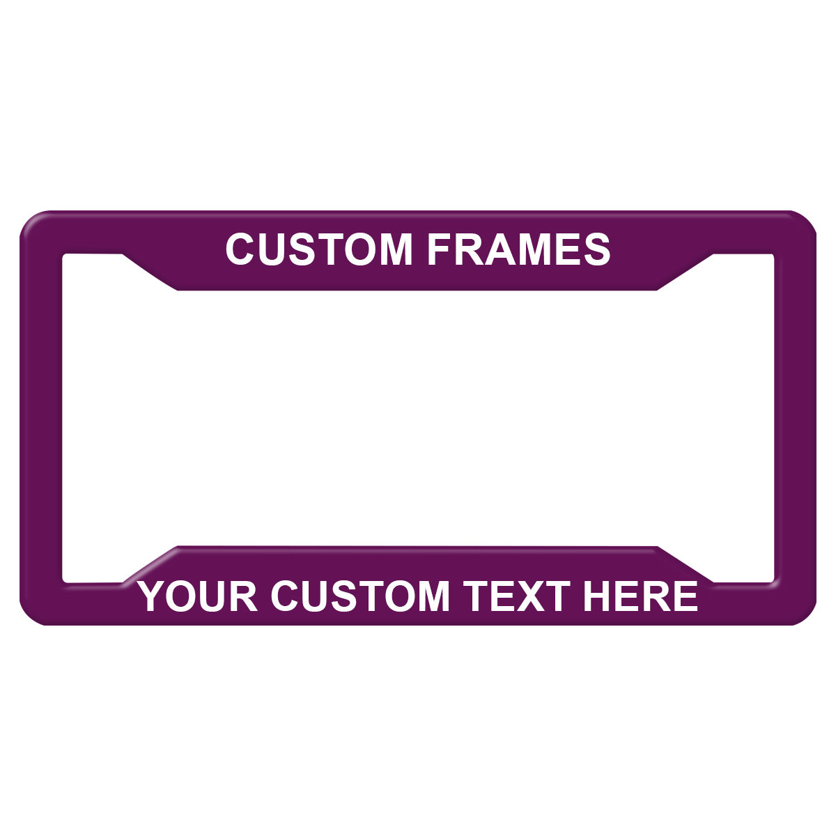 Personalized Heavy Duty License Plate Frame | Laser Engraved, No Decals Here! Custom Aluminum Car Tag Covers