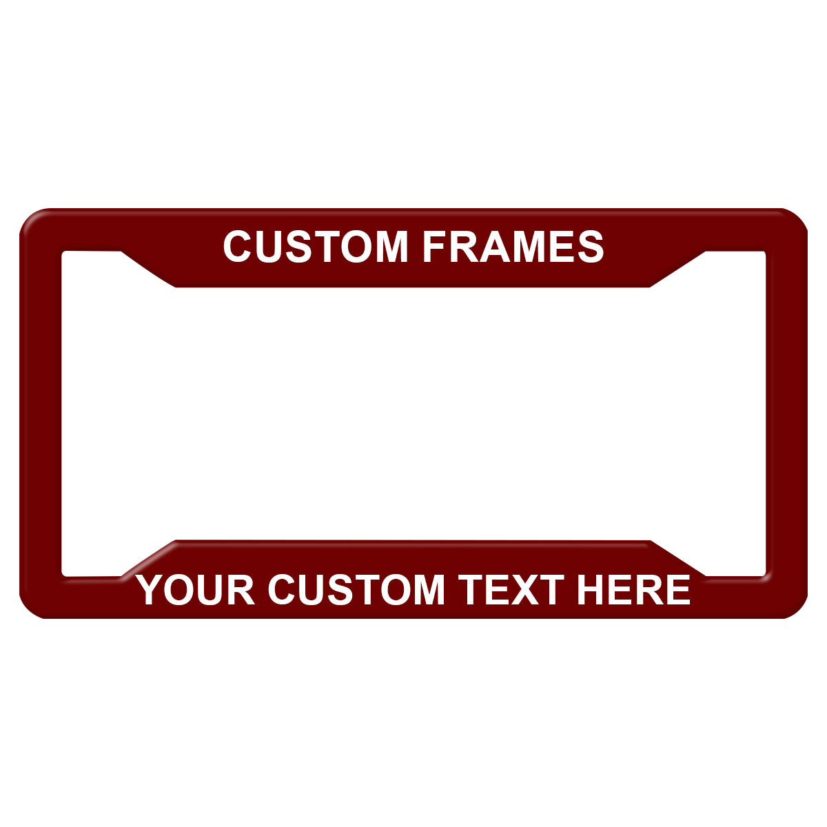Personalized Heavy Duty License Plate Frame | Laser Engraved, No Decals Here! Custom Aluminum Car Tag Covers