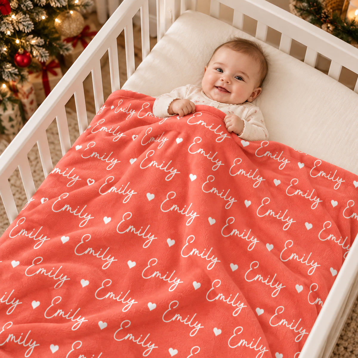 Wrapped In Lots Of Love - Personalized Blanket - Birthday Gift For Kids, Family