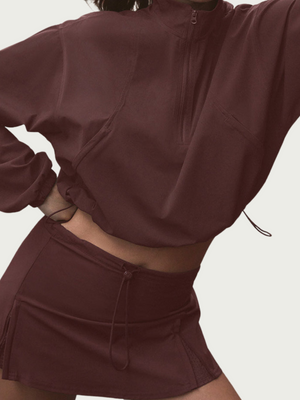 Alo Yoga Skirt & Jacket Set – Sporty-chic Collection QS2483C