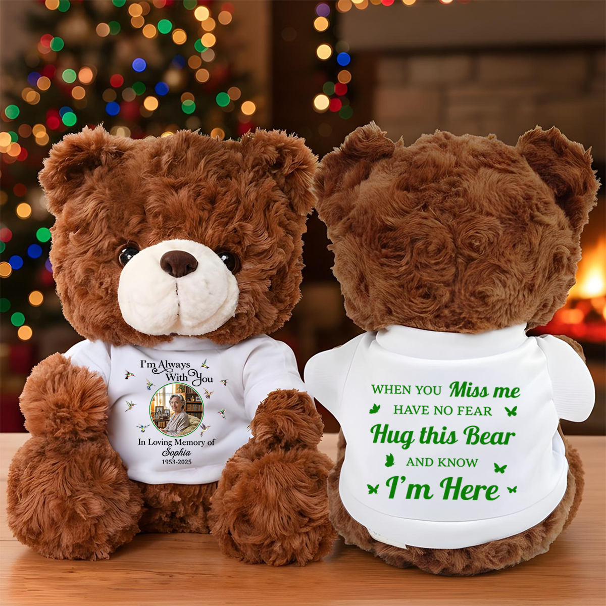 In Loving Memorial Photo - Personalized Teddy Bear brown_78e53014-f7e7-4213-8385-657449ce8555.png