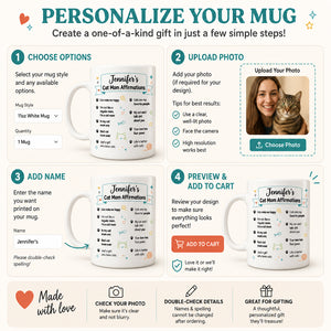 Personalized Cat Mom Affirmations Mug - Personalized Mug c003caf3-7f43-4b79-916a-ee9ce231f36d.jpg