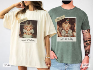 Personalised Vintage Photo And Year Shirt, Custom Picture Birthday Shirt, Retro 30th Birthday Gift, 40th Birthday Gift c03834aa-08f0-41bf-a9ce-a1b8ba8c255a-dfgf-1-.jpg