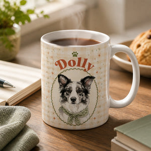 Custom Pet Portrait Name Mug – Retro Cameo Edition - Personalized Mug c0401bfa-637f-4922-9e7e-bad5e1d71ce9.jpg