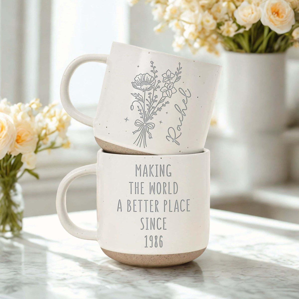 40th Birthday Gift Custom Gift for Woman Mama Nana Mug Birthday Gift Born in 1986 Mug Turning 40 Year Old Coffee Mug Making The World Better c04ee08e-87f7-44df-84a6-43e71eb8e191-3.jpg