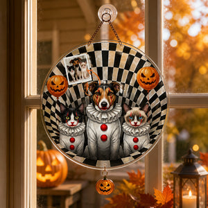 Custom Halloween Pet Doormat – Beware of the Pets - Personalized 1 Layered Suncatcher with Charm c05e7409-a092-4f4a-8e0b-1487301dbddc.jpg
