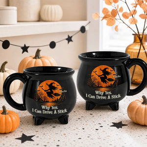 Why Yes I Can Drive A Stick - Personalized Halloween Mug - halloween Gift For Friends, Bestie c09f4e39-3a62-433f-a737-ddd93c9bc528-3.webp