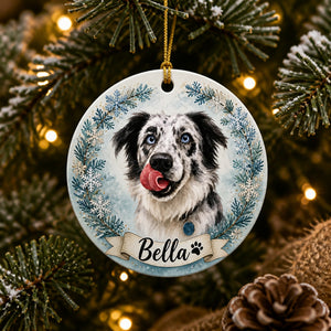 Custom Pet Portrait Name Ornament – Round Aluminum - Personalized Aluminum Ornament c0a3fda3-f611-453f-bad0-ef5c62a56d93.jpg