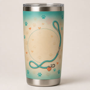 A Girl and Her Dog – Custom Cartoon Portrait Tumbler - Personalized Tumbler c0a5a87d-968f-483e-a17b-2127db29fff0.jpg