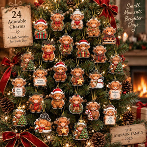 Personalized Highland Cow Advent Calendar, Christmas Countdown Box, 24 Mini Cow Charm Set, Custom Family Holiday Keepsake, Christmas 2026 c0bb4da6-1692-4b8a-99e5-04e55c607587-il_1588xN.8586492101_gf8y.jpg