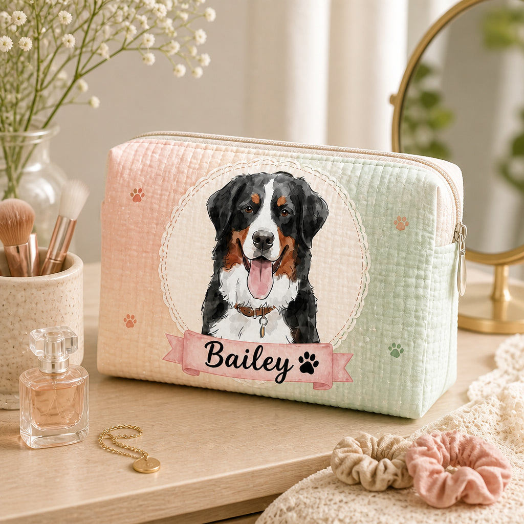 Custom Pet Portrait Makeup Bag – Watercolor Cameo - Personalized Bubble Gauze Makeup Bag c0bf7bd4-21a0-4e69-9cd4-7e92585b17ae.jpg
