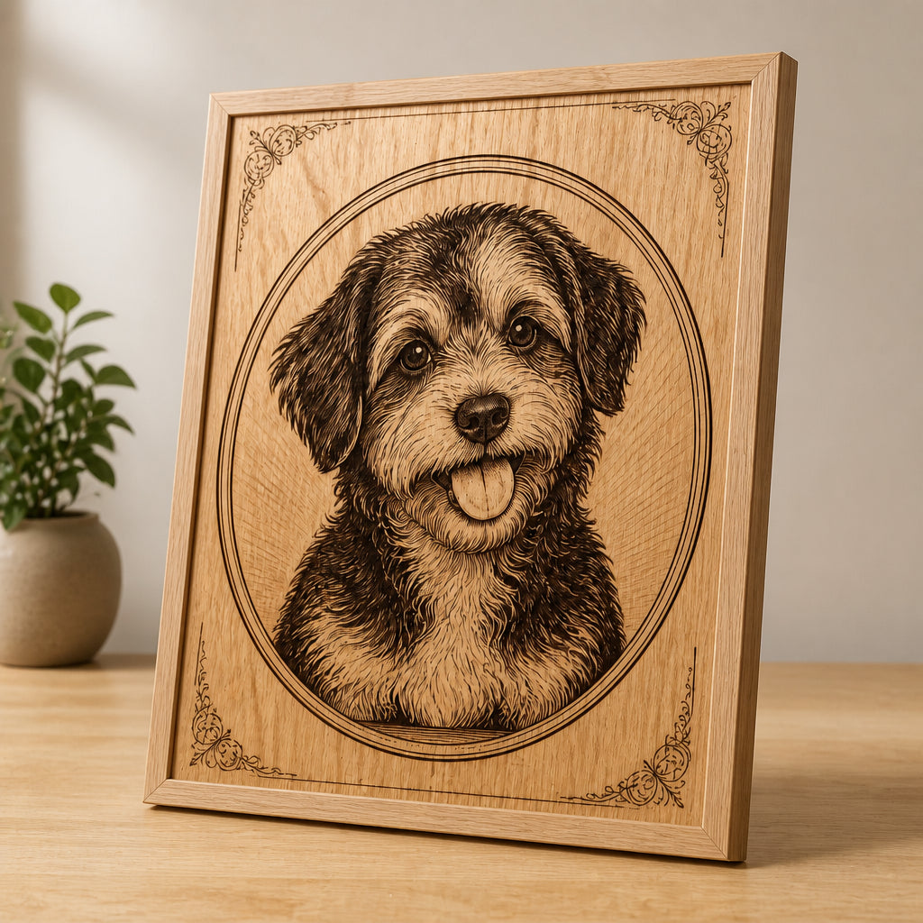 Custom Pet Photo → Wood-Engraved Style Portrait Sign - Personalized Wood Sign c0ced243-0427-4b8d-b410-166b5b73632e.jpg