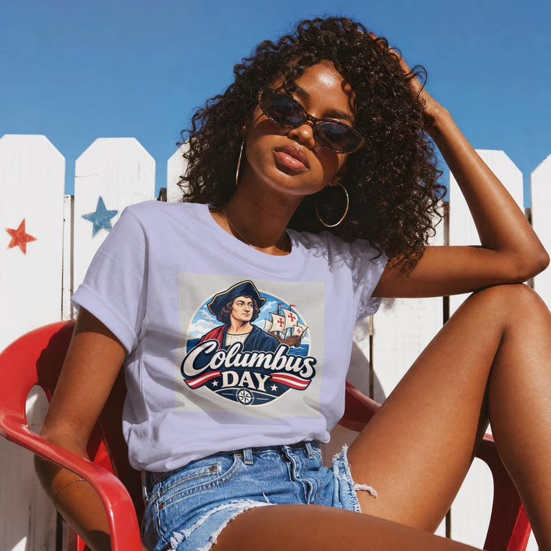 Columbus Day Portrait T-Shirt, Columbus Ship Graphic, Vintage Badge, Gift For Hims, Hers c0dae680-221a-4b18-aab7-01ea0d537ffc-10.png