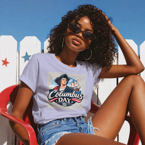Columbus Day Portrait T-Shirt, Columbus Ship Graphic, Vintage Badge, Gift For Hims, Hers c0dae680-221a-4b18-aab7-01ea0d537ffc-10.png