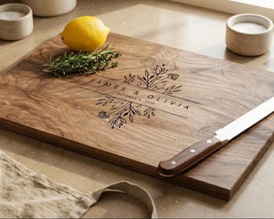 Personalized Walnut Cutting Board, Custom Wedding Gift, Engraved Couples Name, Bridal Shower c0ddaf71-556e-4ca9-af31-026157c0c441-DSFSDDGFDFDFG-4-.jpg