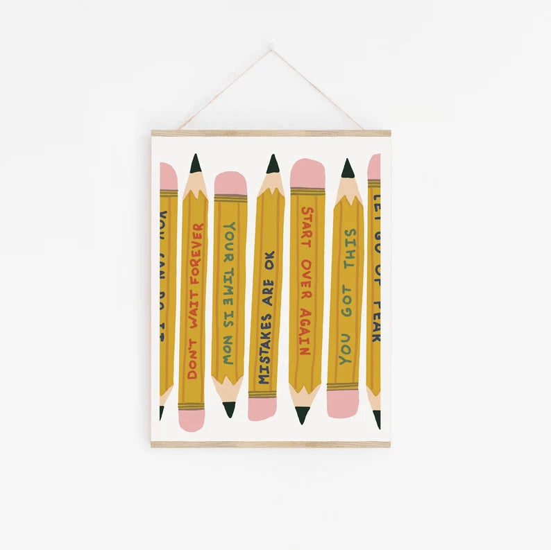Giclee Classroom Inspirational Art Print - You Got This Pencils - Giclee Print Power Up Home Office Wall Art Wall Decor Kids Room Art c0e59194-9424-49ab-b441-96c6ce2e30da-dfgghfghf-3-.webp