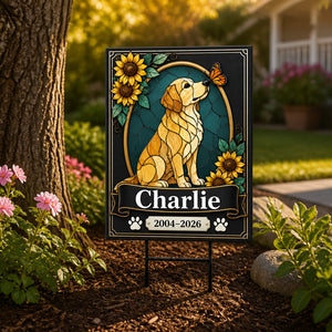 Stained-Glass Dog Memorial Yard Sign – Personalized Name & Years - Personalized Yard Sign c11cb04c-692d-479e-b38b-44afb4175013.jpg