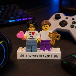 Personalized Mini Figure, Build Your Own Custom Character, Couple & Family Mini Figure, Unique Valentine's Day Gift for Him or Her