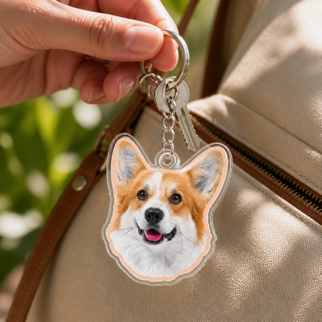 Custom Pet Photo Die-Cut Acrylic Keychain - Personalized Acrylic Keychain c1208cdd-69e7-4737-a053-ea27d28b3622.jpg