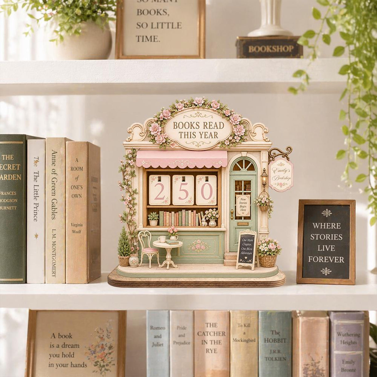Miniature Book Tracker Decor | Books Read This Year Counter | Reader Gift Shelf Display c13d8bab-d2c8-4867-9207-272f73bf8007-6.jpg