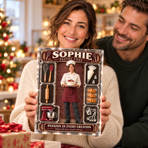 Personalized Pastry Chef Acrylic Block – Custom Photo & Name Baker Figure, Bakery Decor & Pastry Chef Appreciation Gift c14c852a-7bc4-48d2-ade5-ab2f4b2dc9b7-Personalized-pastry-chef-plaque-gift-2.png