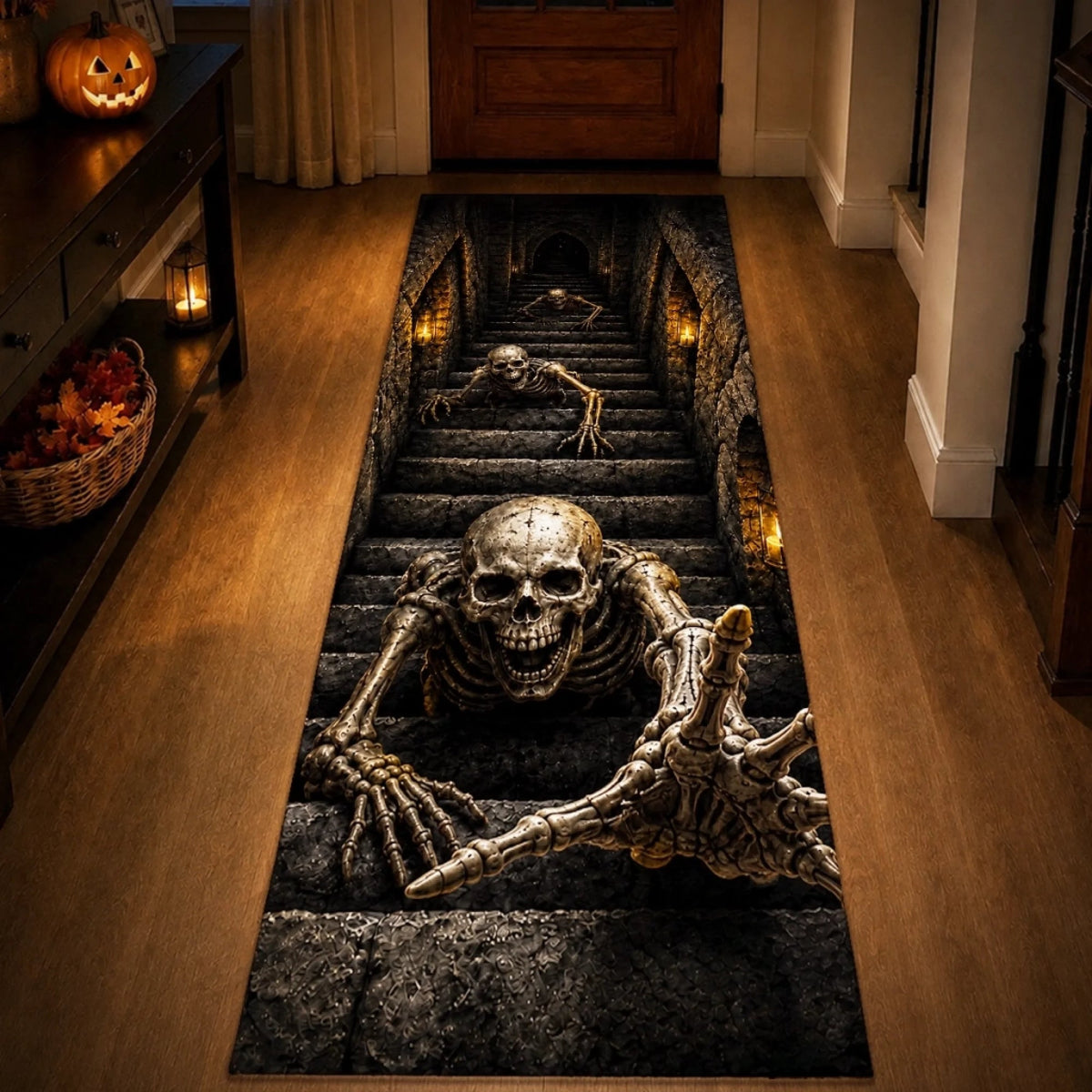 3D Skeleton Vortex Runner Rug - Halloween Decor Gifts For Mom, Dad, Brother, Sister - Spooky Season Is Calling c15402ba-e30b-4f59-a26e-44ff2de71d1a-6a9f6d203f6c0.jfif