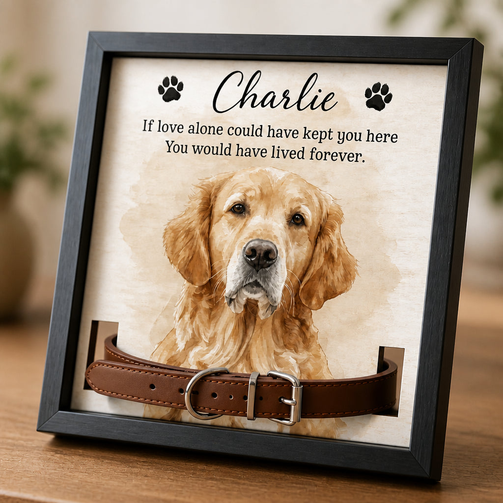 Watercolor Pet Memorial Picture Frame – Photo Portrait + Name - Personalized Picture Frame c1743435-c00a-4054-9905-99d0c0d816a4.jpg