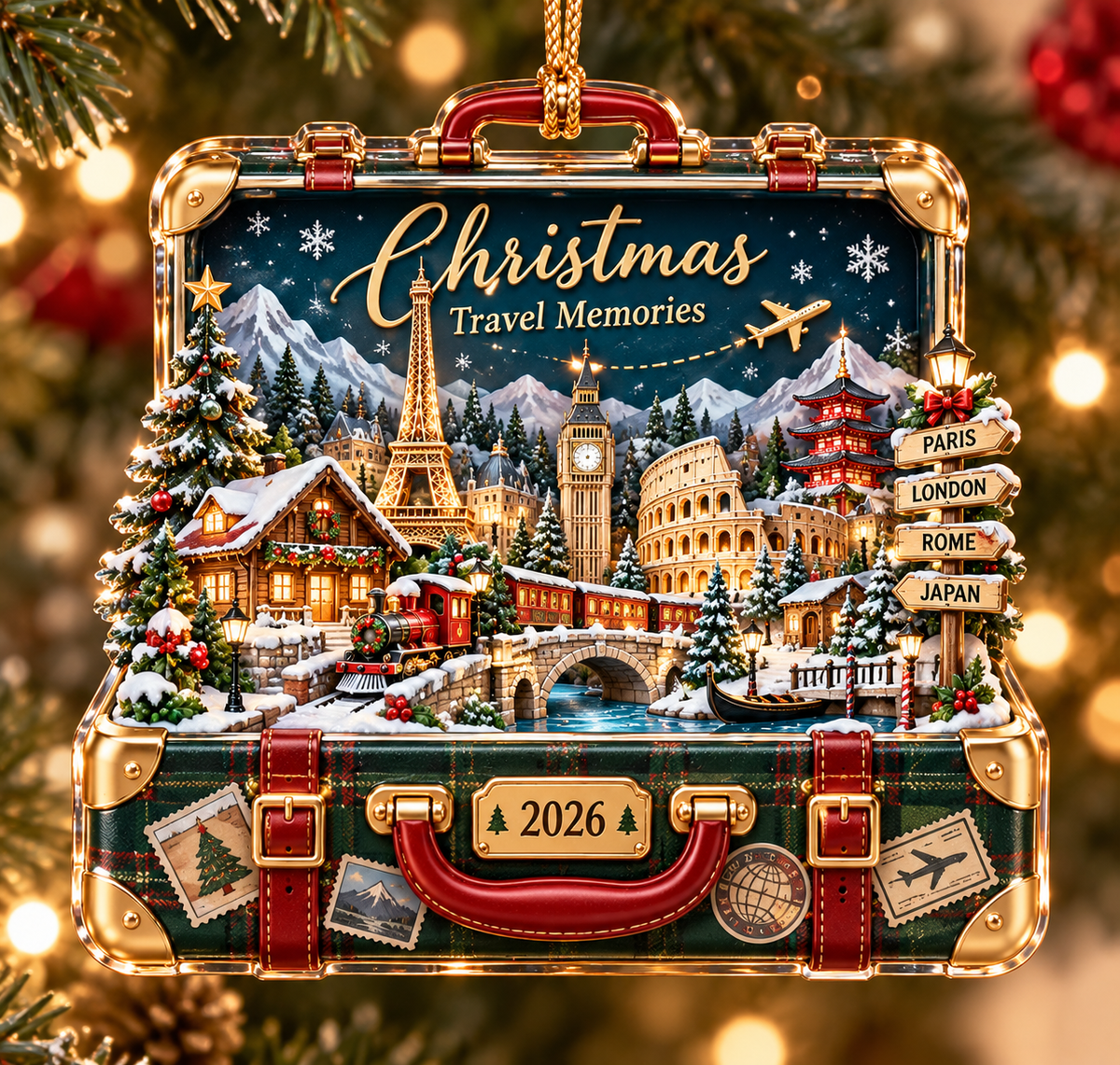 Personalized Christmas Travel Memories Suitcase Ornament – Custom Year, Winter World Landmarks Keepsake, Gift for Travel Lovers c1957ee7-eed4-4947-be53-863df37aabd0-Christmas-Travel-Memories-Ornament.png
