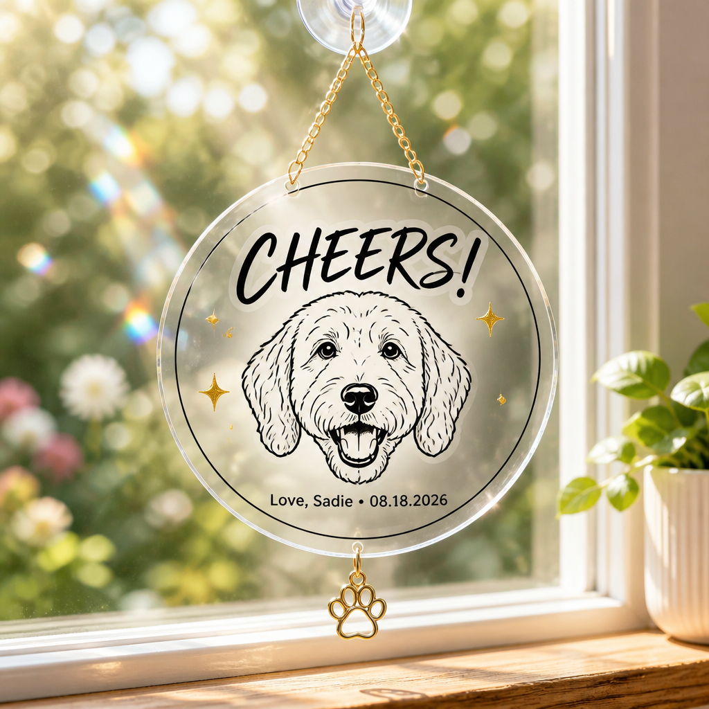 Custom Pet Line‑Art Cheers Ceramic Coaster - Personalized 1 Layered Suncatcher with Charm c197124b-9e3b-4e43-a0c8-05491de41e56.png
