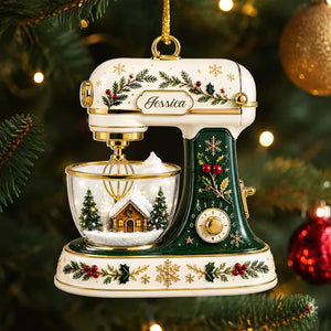 Christmas Baking Mixer-Personalized 2D Effect Mixer Acrylic Ornament,Custom Kitchen Mixer Christmas Keepsake,Baking Gift For Bakers c1aed654-535c-459e-8997-1910edf44b6a-gfgfg-2-.webp