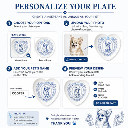 Cobalt Pet Name Heart Plate - Personalized Personalized Ceramic Plate c1b91bb5-9855-4848-aa7e-a83ccb6e3f44.jpg