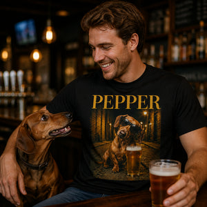 Happy Hour Hound – Custom Pet Name + Photo Tee - Personalized T-shirt c1e53c09-5c24-4b58-9b7c-d8e49a5d076e.jpg