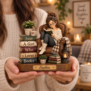Book Lover Figurine, Reading Girl Statue, Custom Name Decor, Cute Reader Desk Art, Student Present, Daughter GIFT 2026, Coworker Item c1f7bb94-d6e3-4c68-8242-b1eaa26279c9-gfh-3-.png