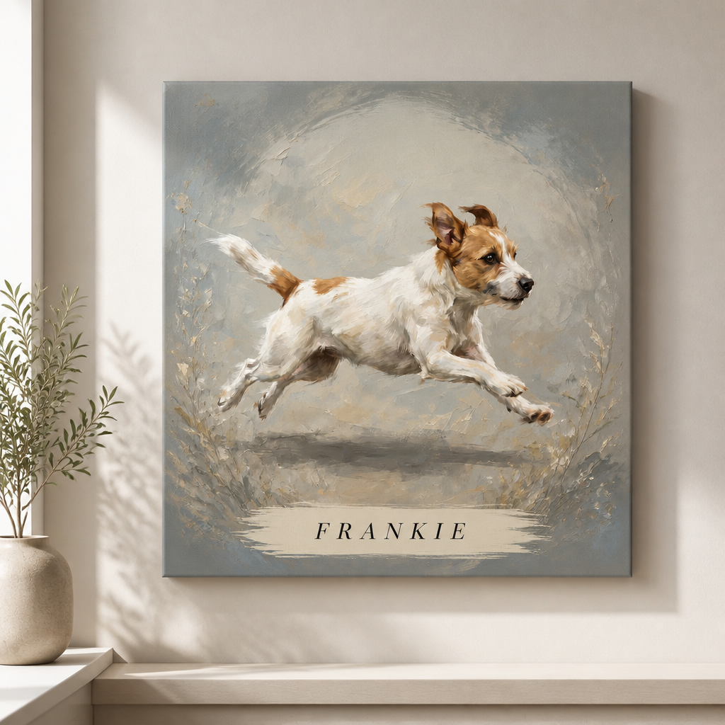 Custom Oil-Style Pet Portrait Canvas – Your Photo + Pet Name - Personalized Canvas c202f1bd-f2eb-41b0-bfd2-66ae9be1ced8.png