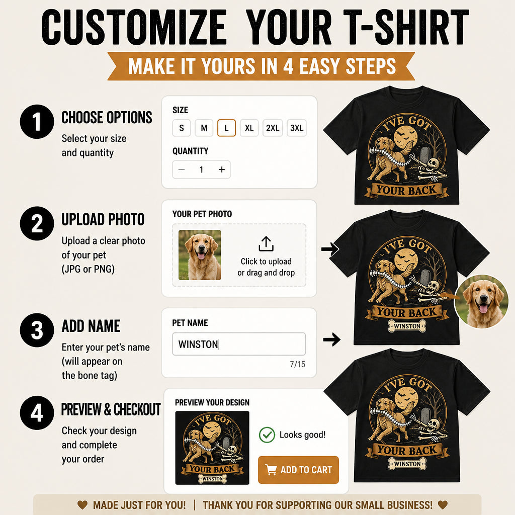 I've Got Your Back Dog Halloween Tee – Pet Name - Personalized T-shirt c2293440-ea02-4871-9c44-f2d5ba063f1b.jpg