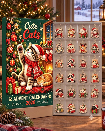 Cute Cat Christmas Advent Calendar 2026, 24 Days Holiday Countdown with Hanging Kitten Ornaments, Xmas Gift for Cat Lover c2400e74-1ed3-4cb6-8811-616faa54293b-il_1588xN.8536544134_21lb.jpg