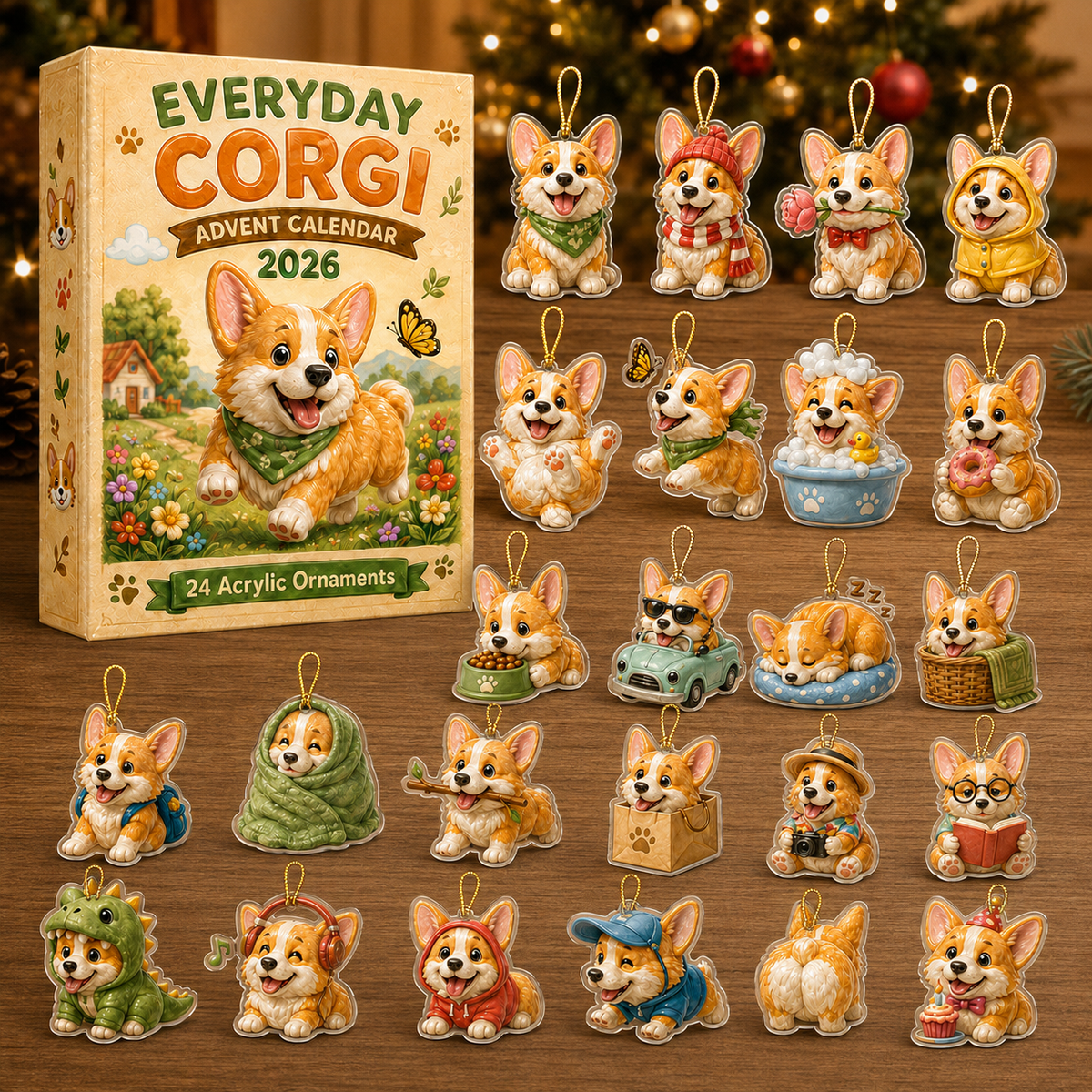 Everyday Corgi Advent Calendar 2026 - 24-Day Festive Countdown, Acrylic Charms Blind Box - Gift For Corgi Lovers c25513ba-b3b4-46cf-bc80-98495d7e5285-box-charms.png